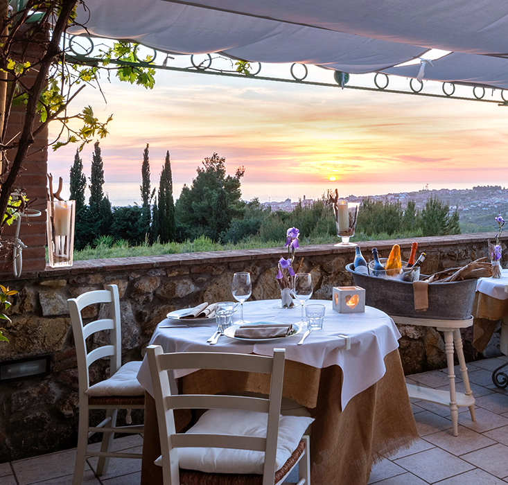 Ristorante a San Vincenzo con vista mare