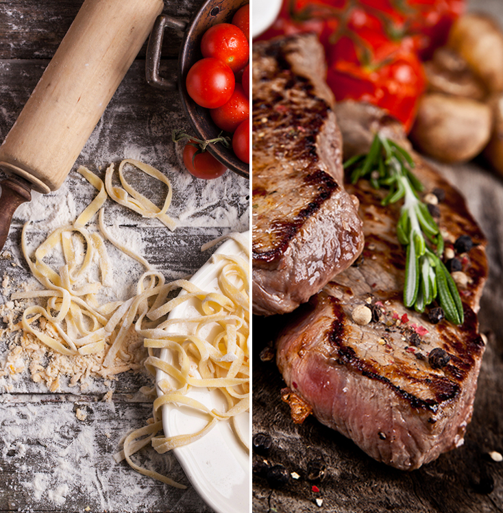 Pasta fatta in Casa San Vincenzo, Bistecca Alla Fiorentina San Vincenzo